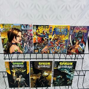 Angela Aria 1-2 Medieval Spawn Witchblade 1-3 & 2018 Spawn Witchblade 2-4 lot